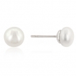 Sterling Silver Pearl Earrings