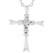 Coupled Cross Pendant