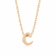 Picture of Rose Gold Initial C Pendant