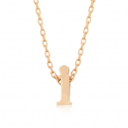 Picture of Rose Gold Initial I Pendant
