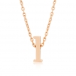 Rose Gold Initial L Pendant