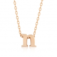 Picture of Rose Gold Initial N Pendant