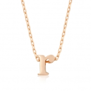 Picture of Rose Gold Initial R Pendant