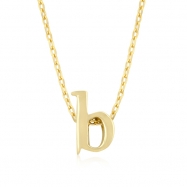 Picture of Golden Initial B Pendant