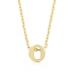 Golden Initial O Pendant