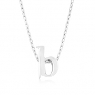 Picture of Silvertone Initial B Pendant