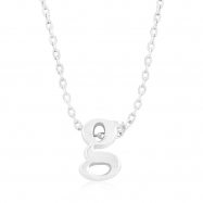 Picture of Silvertone Initial G Pendant