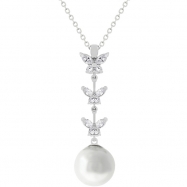 Picture of Butterfly Pearl Pendant