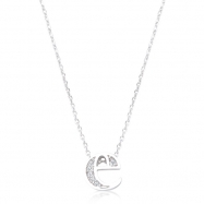 Picture of Pave Initial E Pendant