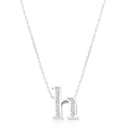 Picture of Pave Initial H Pendant