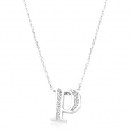 Picture of Pave Initial P Pendant