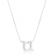 Picture of Pave Initial U Pendant