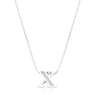 Picture of Pave Initial X Pendant