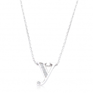 Picture of Pave Initial Y Pendant