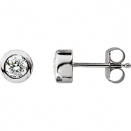 Picture of 14kt White NONE Pair 1/3CTW Diamond Earring
