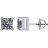 Picture of 14kt White 3/4 CTW Pair 3/4CTW Diamond Earrings