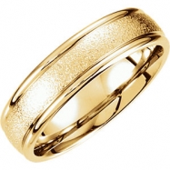 Picture of 14kt Yellow Band 10.00 06.00 MM Complete No Setting Polished FANCY CARVED BAND