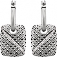 Picture of EARRING NONE ROUND 01.00 MM Diamond NONE Mounting 14kt White Polished 1/4 CTW DIAMOND EARRINGS