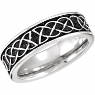 Picture of Cobalt 10.00 07.00 MM POLISHED CASTED BAND