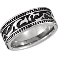 Picture of Cobalt 10.00 08.50 MM POLISHED CASTED BAND