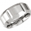 Cobalt 10.00 10.00 MM POLISHED GROOVED AND BEVELED BAND