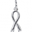 Sterling Silver CHARM Complete No Setting 20.00X06.75 MM Polished POSH MOMMY COLL BRST CNR W/JR