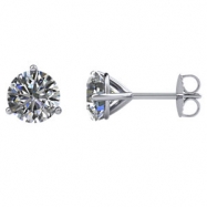 Picture of 14kt White Pair 1 1/2 CTW SI2-SI3 G-H 1 1/2 CTW Diamond Stud Earrings With Backs