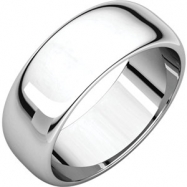 Picture of Sterling Silver 07.00 mm Half Round Band