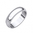 Sterling Silver 05.00 mm Comfort Fit Milgrain Band