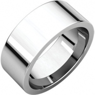 Picture of Sterling Silver 08.00 mm Flat Comfort Fit Band