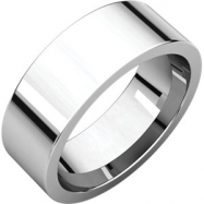 Picture of Sterling Silver 07.00 mm Flat Comfort Fit Band