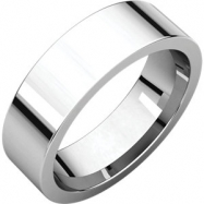 Picture of Sterling Silver 06.00 mm Flat Comfort Fit Band