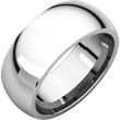 Sterling Silver 08.00 mm Comfort Fit Band