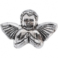 Picture of Sterling Silver 11.00X16.00 MM Polished PRAYING ANGEL LAPEL PIN