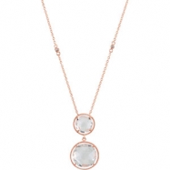 Picture of Sterling Silver ROSE GOLD PLATED 17.00 INCH NONE