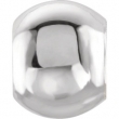 Sterling Silver 06.00 MM Polished SPACER BEAD