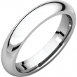 Sterling Silver 04.00 mm Comfort Fit Band