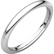 Picture of Sterling Silver 02.00 mm Comfort Fit Band