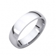 Sterling Silver 05.00 mm Light Comfort Fit Band