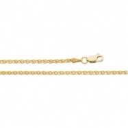 Picture of 14kt Yellow 24.00 INCH Polished WHEAT CHAIN