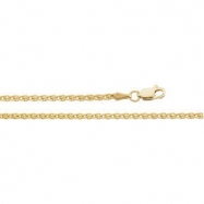 14kt Yellow 24.00 INCH Polished WHEAT CHAIN Picture of 14kt Yellow 24.00 INCH Polished WHEAT CHAIN