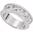 14KW 1/2 CT TW P ANNIVERSARY BAND