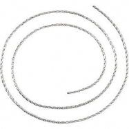 Picture of Sterling Silver BULK BY INCH Polished WHEAT CHAIN