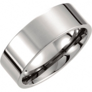 Picture of Titanium SIZE 07.00 08.00 MM POLISHED FLAT BAND