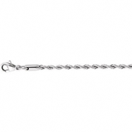Picture of Stainless Steel 20.00 INCH NONE 2.4MM ROPE CHAIN W/LOBSTER