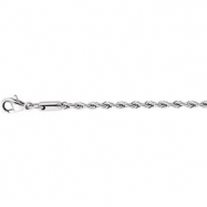 Picture of Stainless Steel 20.00 INCH NONE 2.4MM ROPE CHAIN W/LOBSTER