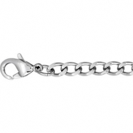 Picture of Stainless Steel 28.00 INCH NONE 4.8MM CURB CHAIN W/LOBSTER