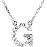 Picture of 14kt White G Diamond 0.166666666666667 1/6CTW Diamond Necklace