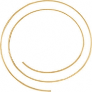 Picture of 14kt Yellow BULK BY INCH Polished SOLID SNAKE CHAIN