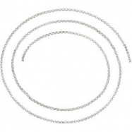 Picture of Sterling Silver 01.50 mm Bulk Bulk by Inch Rolo Chain